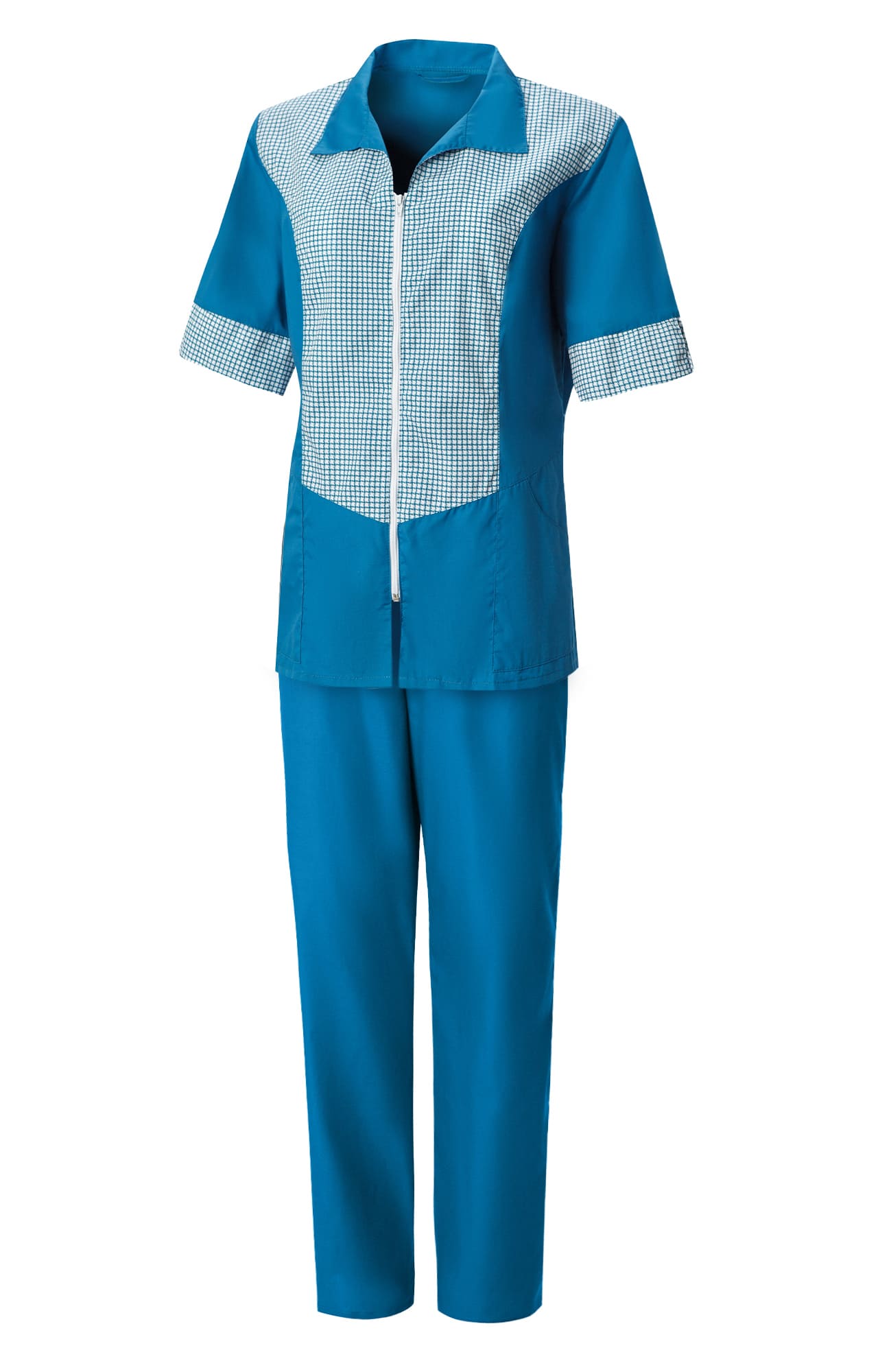 66114 Костюм "Грация" бирюза  Одежда для обслуживающего персонала  размер 48 Спецодежда 