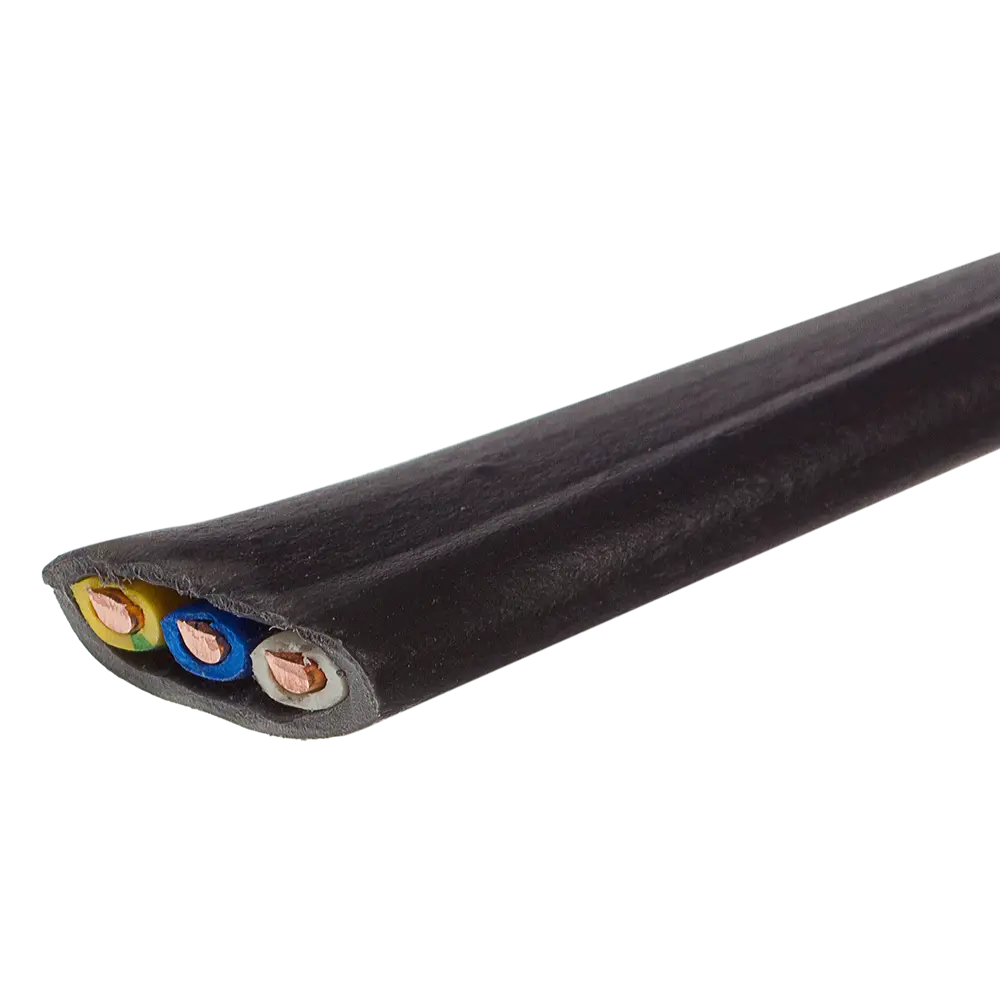 Кабель Камит ВВГпнг(A) 3x1.5 50 м ГОСТ цвет черный STLM-2054197 - Вид №1