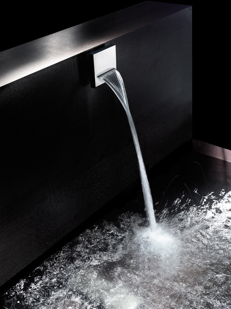 E86908 Потолочный & настенный душ Olé Square 100 x 100 mm BOSSINI SYNCRONIA LINE - Вид №1