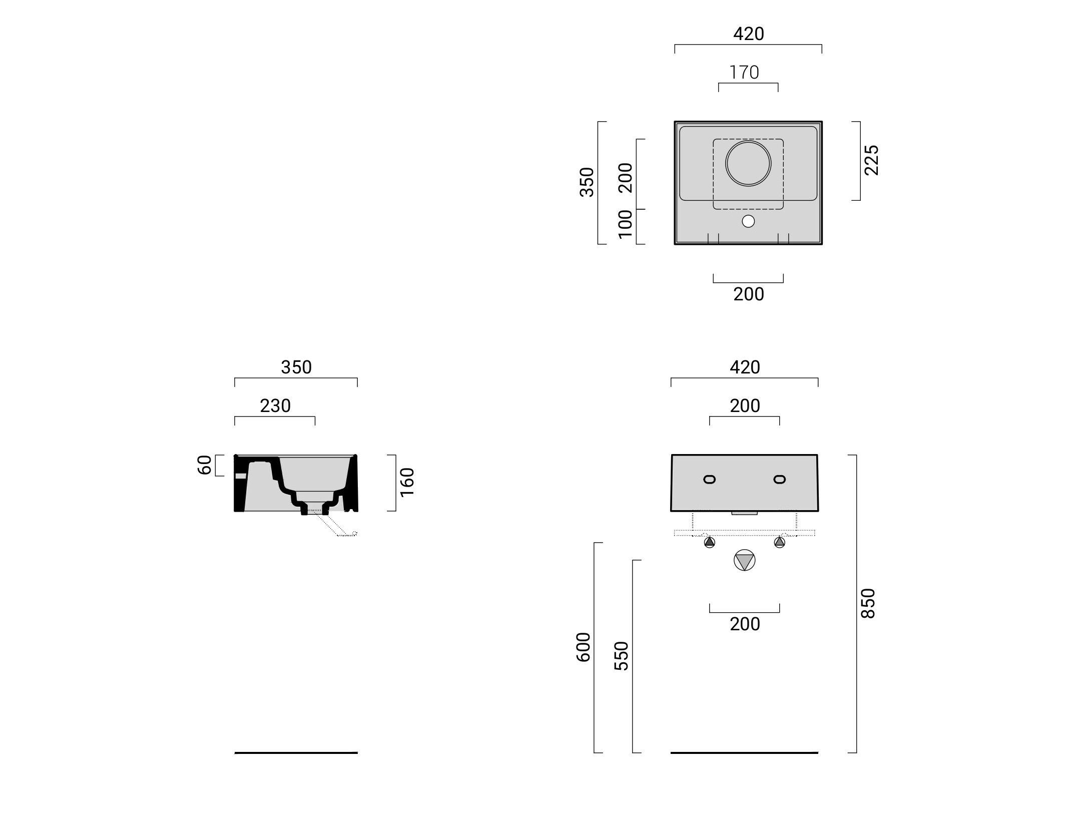 Умывальник Domus Falerii Lavatrucco ARCH-00033347 - Вид №8