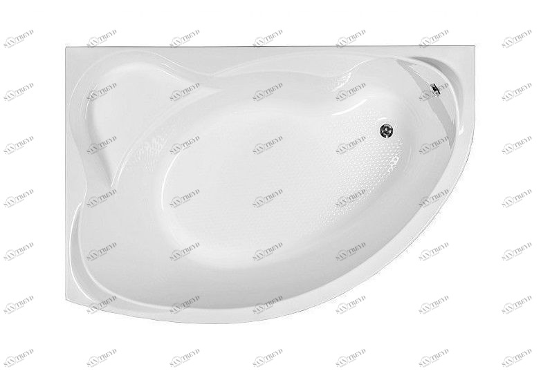 Акриловая ванна Aquanet Jamaica 160x100 L (г/м, а/м, сп/м, с/п, А3р, к/б, эл/у) 00168064