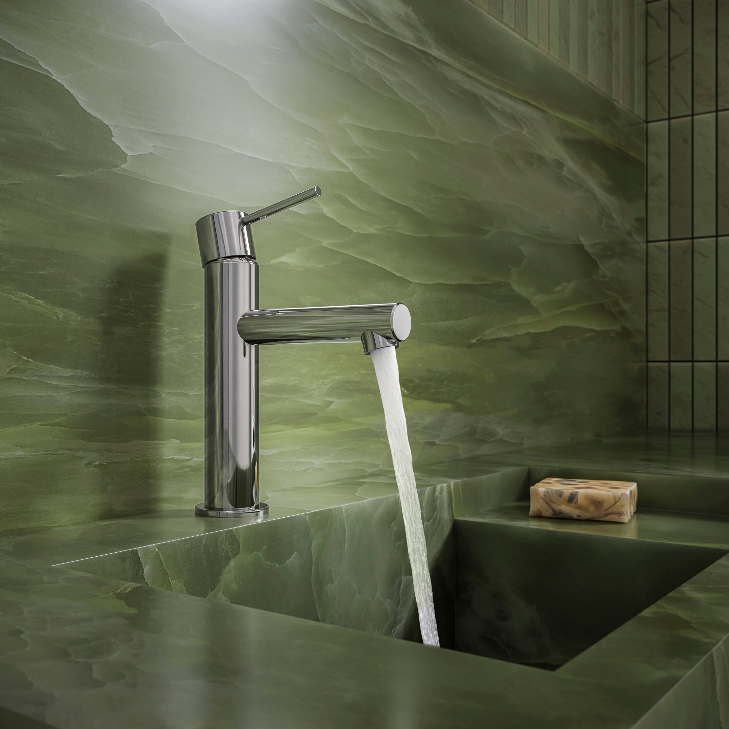 Однорычажный смеситель для раковины KWC ONO E ARCH-00100824 - Вид №3