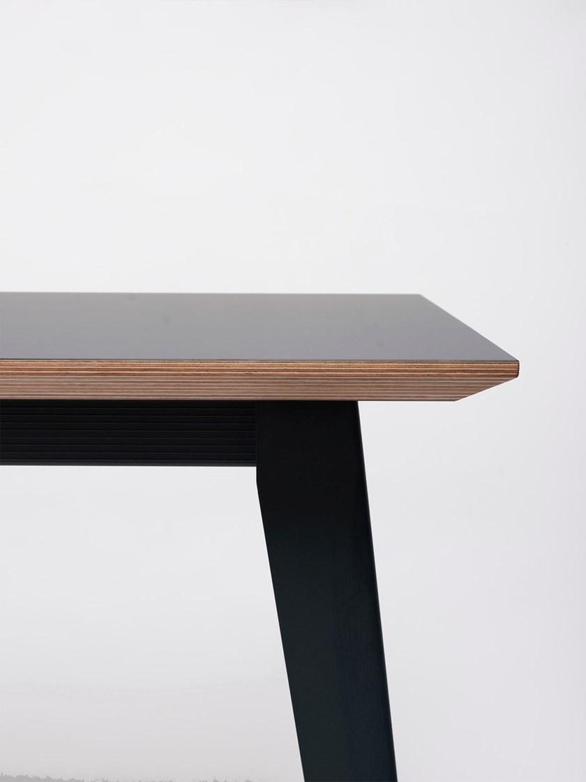 ONDARRETA Прямоугольный деревянный высокий стол Don sun-id-1468684 - Вид №3