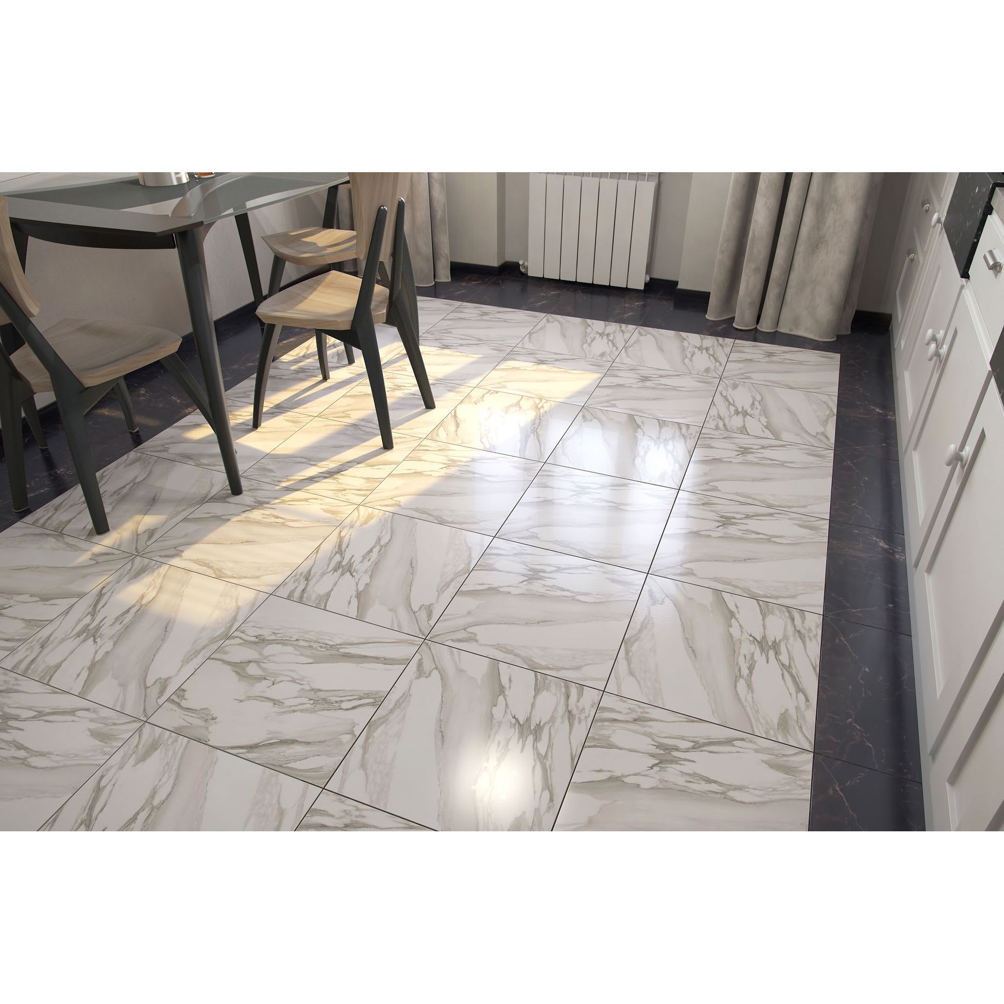 16440297 Керамогранит « Elegant Honey» 45x45 см 1.01 м2 цвет бежевый Supernova Santreyd - Вид №3