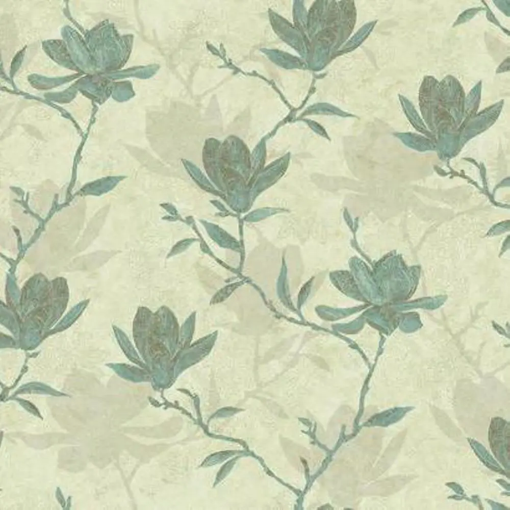 90116009 Обои бумажные Ashford House Botanical Fantasy зелёные 0.70 м WB5452 STLM-0111538