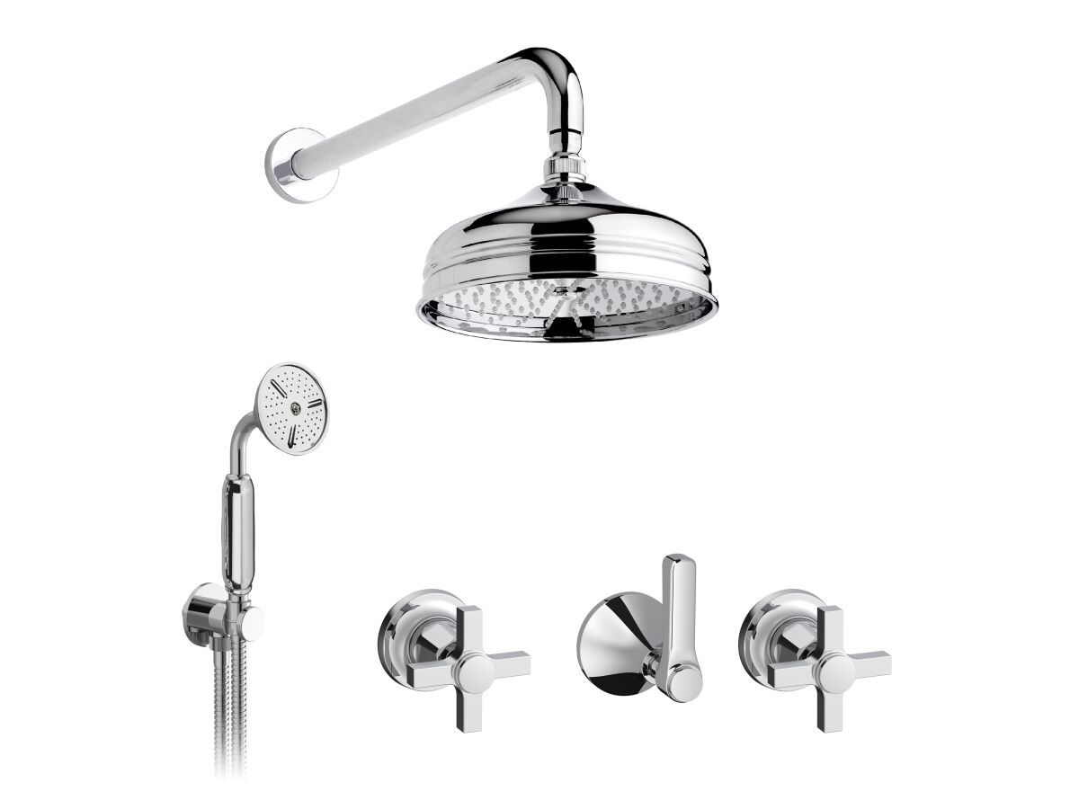 Набор для душа с 5 отверстиями и ручным душем Gaia Mobili Complements ARCH-00106869 - Вид №1