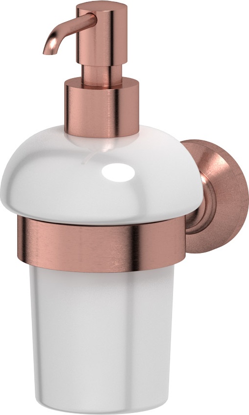 STI 605 Держатель с дозатором жидкого мыла 3SC STILMAR ANTIQUE COPPER Treesseci 3SC