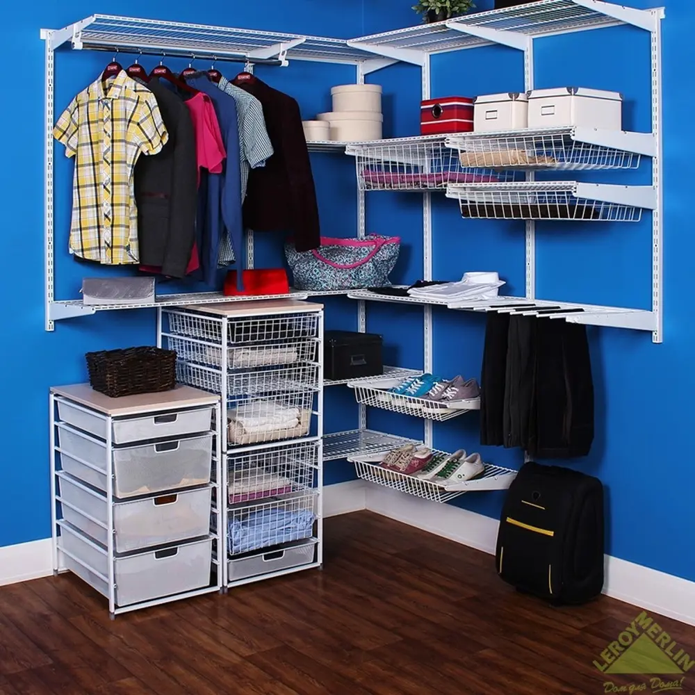 Сетчатая корзина LARVIJ для гардеробной системы 55.5×41×8.5 см 15093326 STLM-1344675 - Вид №5