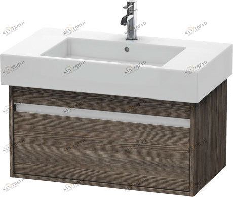 KT669005151 Ketho Тумбочка подвесная Сосна коричневая, декор Duravit