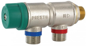 Термостатический смесительный клапан Presto 29007 6- 47 л/мин