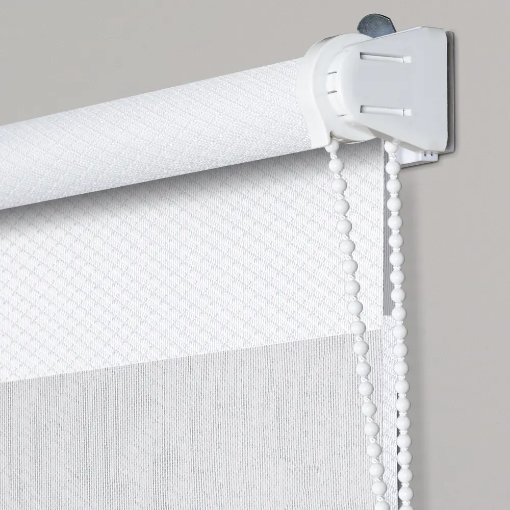 Штора рулонная день-ночь Сиберия 100x160 см белая MIAMOZA Промо 2025 STLM-2073159 - Вид №2