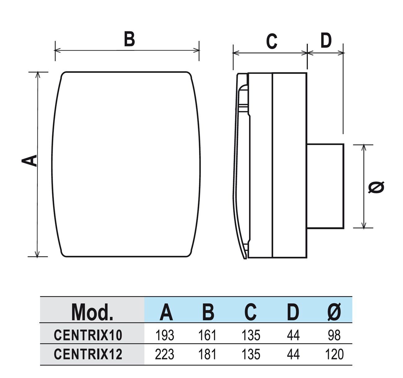 Центробежный аспиратор First Corporation вентиляция ARCH-00039982 - Вид №2