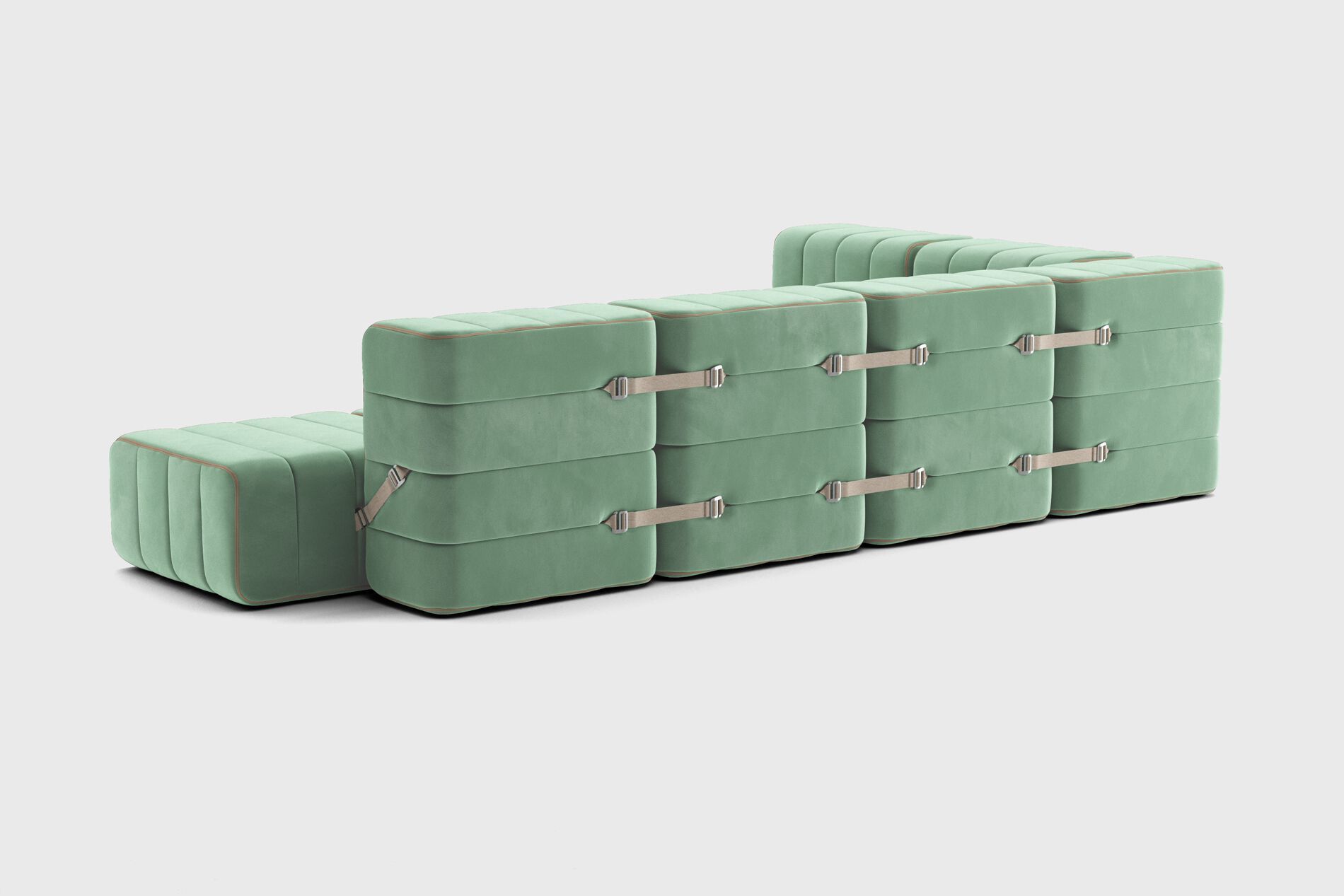 Модульный угловой диван из ткани AMBIVALENZ Curt ARCH-00083106 - Вид №27