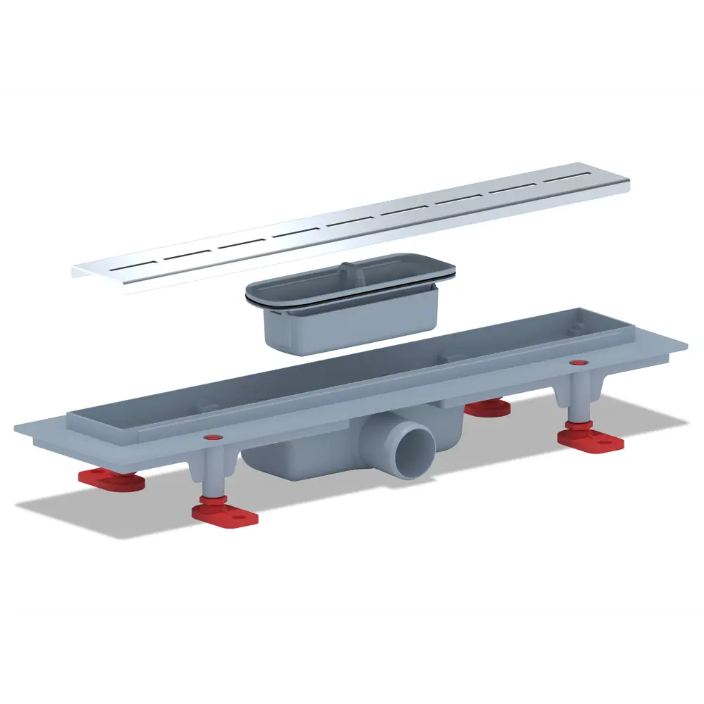 Душевой трап Ани Пласт «Киль» с гидрозатвором 450 мм 82494722 STLM-0028649 - Вид №5