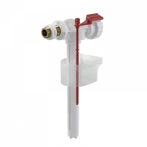 Впускной механизм с боковой подводкой и металлической резьбой для пластиковых бачков и скрытых систем инсталляции