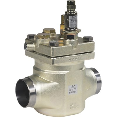 Danfoss ICS — сервоприводные клапаны с пилотным управлением ICS 80 (D 80) Клапан регулятор давления 027H8020 