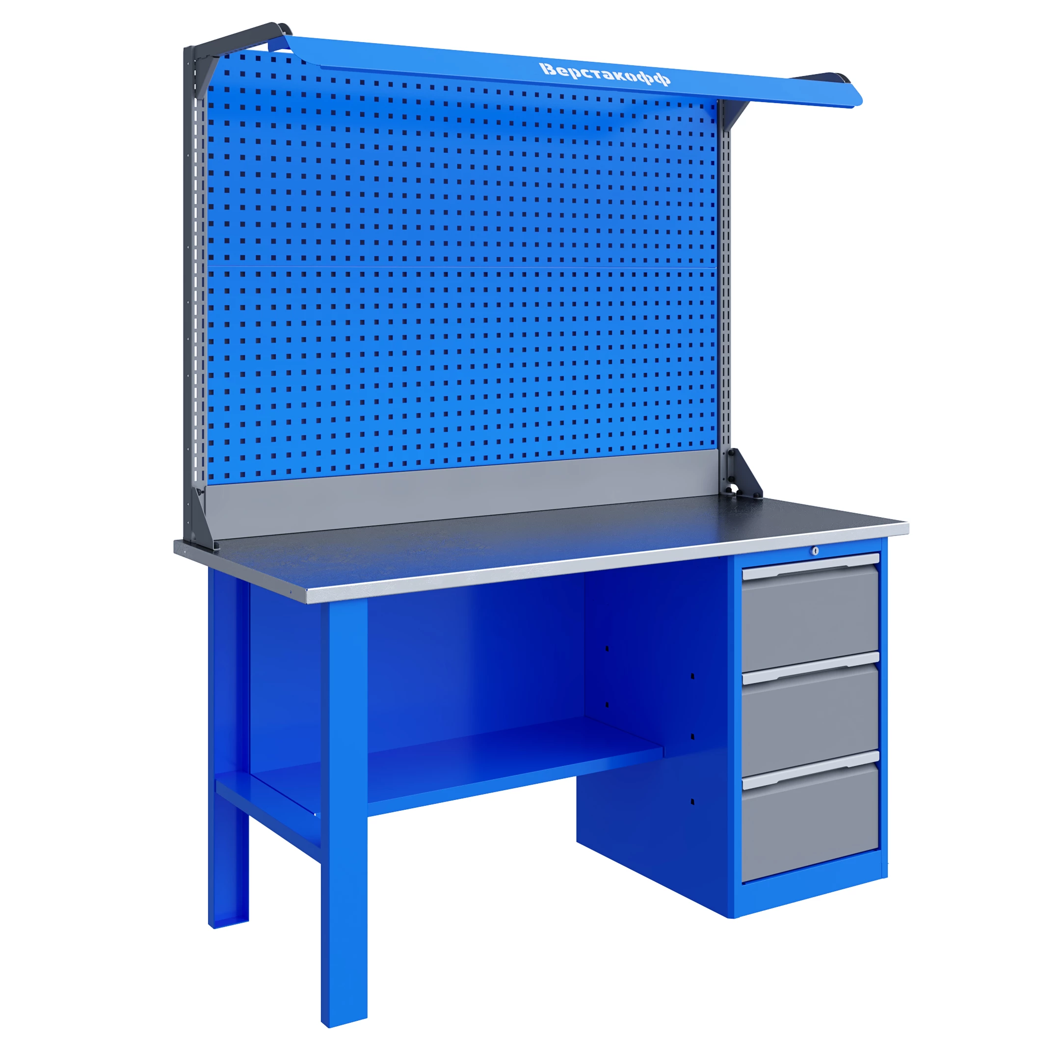 Верстак слесарный TNC 161.13.3-2F Верстакофф 125142