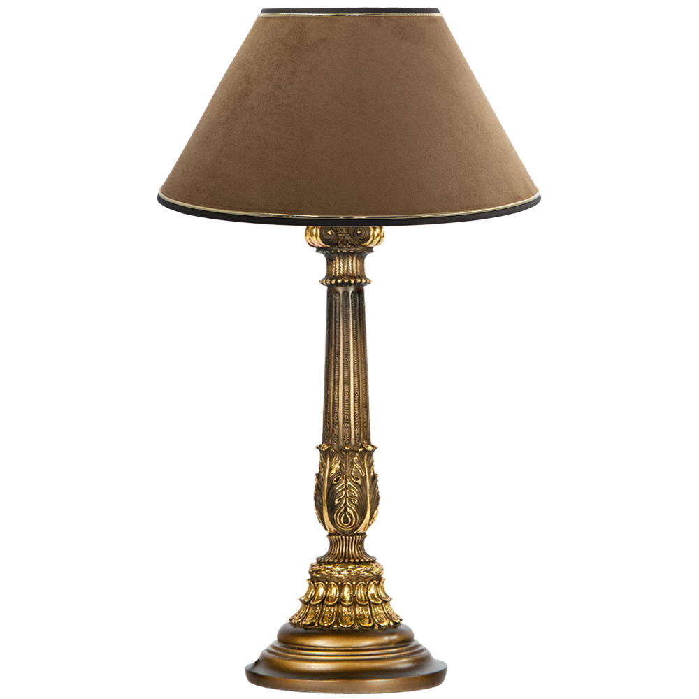 32022,34013 Настольная лампа Колонна Испанская Бронза Тоффи BOGACHO 4627138210994, 4627179657093