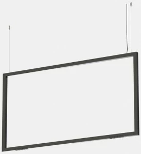 Lucifero's Светодиодная подвесная лампа из экструдированного алюминия File flex square Fxs04.9