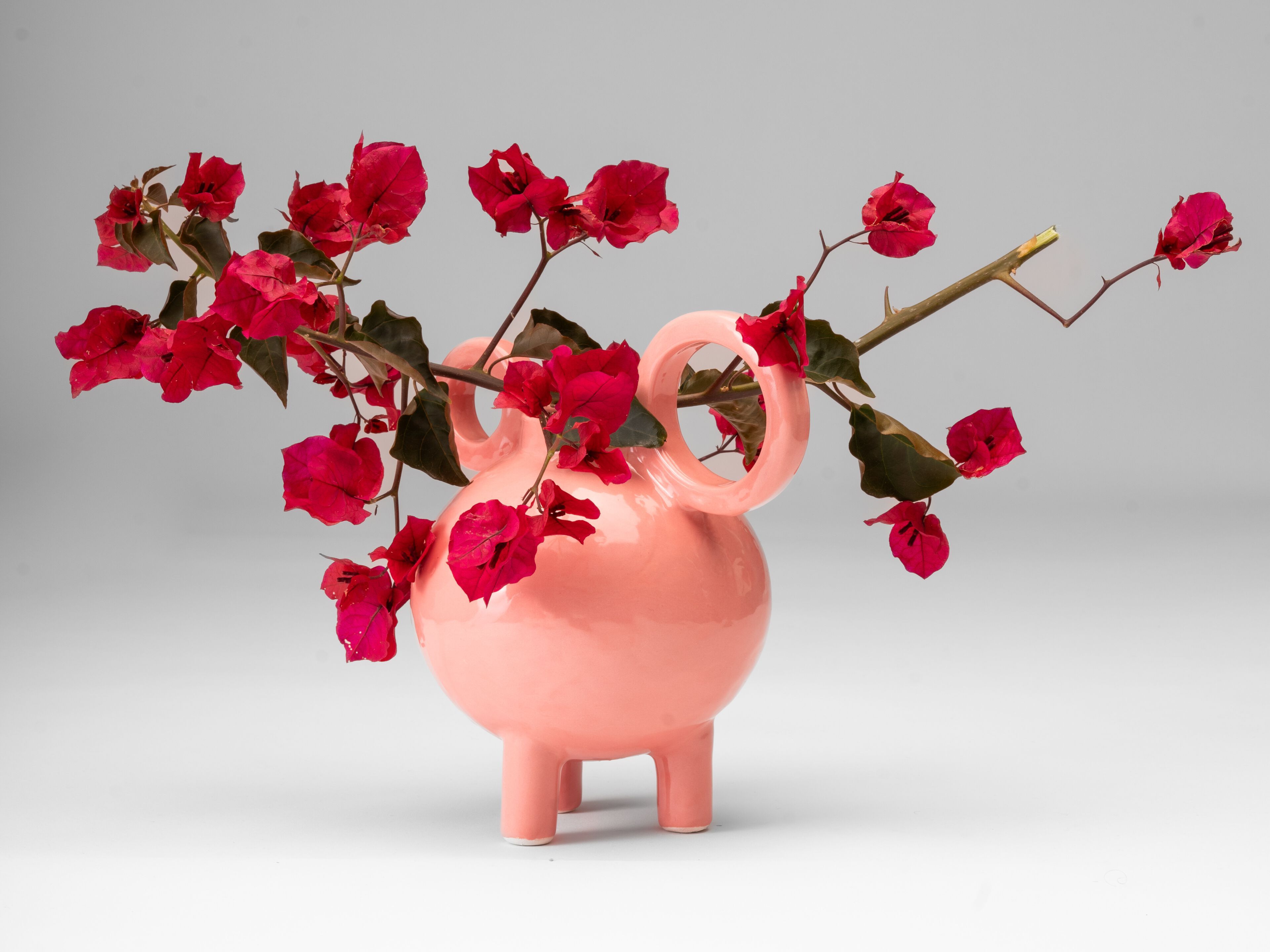 Керамическая ваза ручной работы Paolo Santangelo картезианская ARCH-00082393