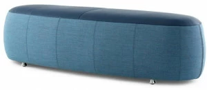 LEOLUX LX Мягкая скамья из ткани и кожи Lx99p Lxp99p
