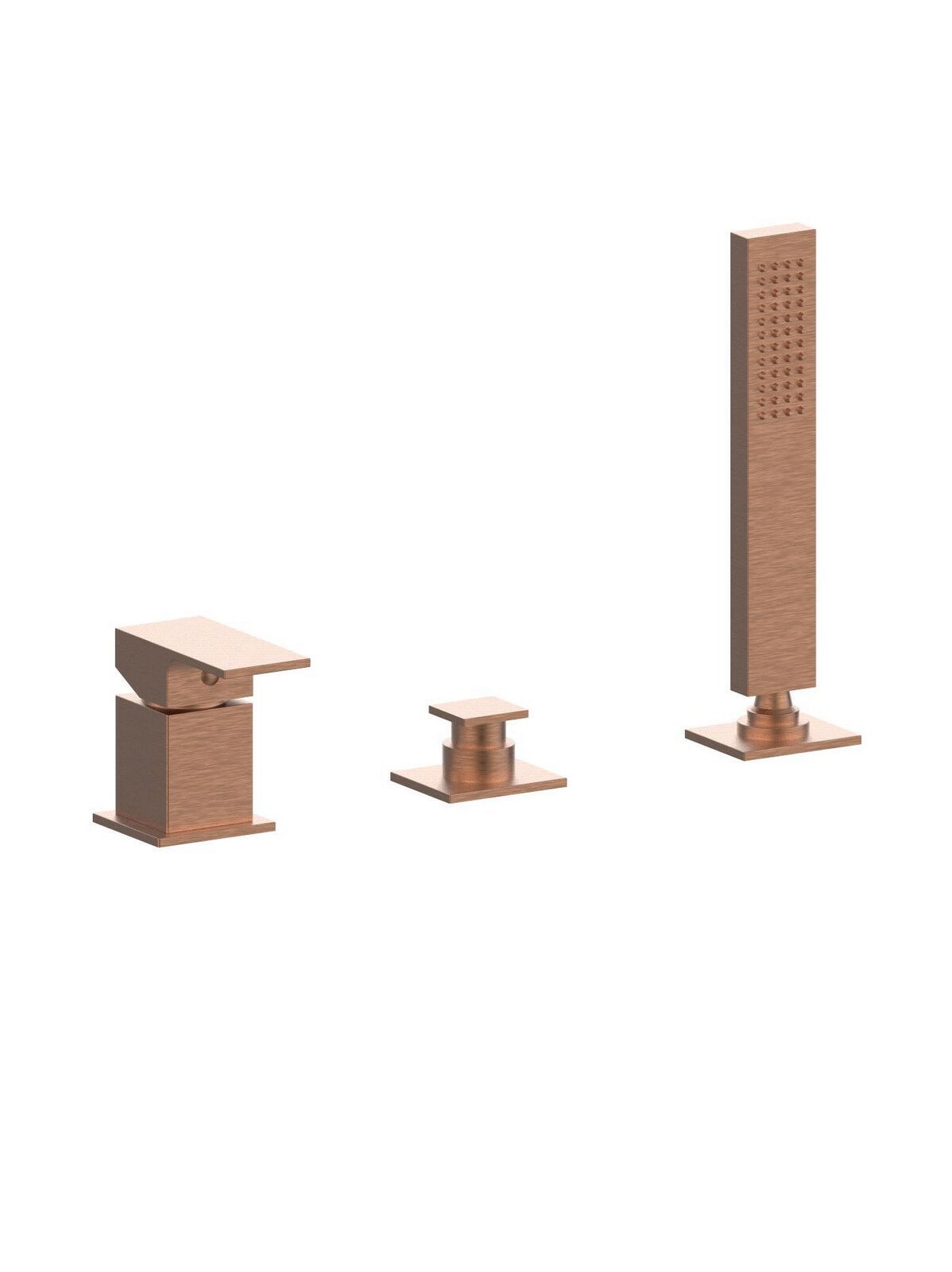 Однорычажный смеситель для ванны с ручным душем Rubinetterie Frattini Vita Due ARCH-00144336 - Вид №2