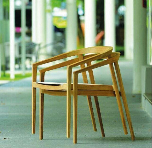 MOBIKA GARDEN Садовый стул из тика со встроенной подушкой Gozo sun-id-1488060 - Вид №1