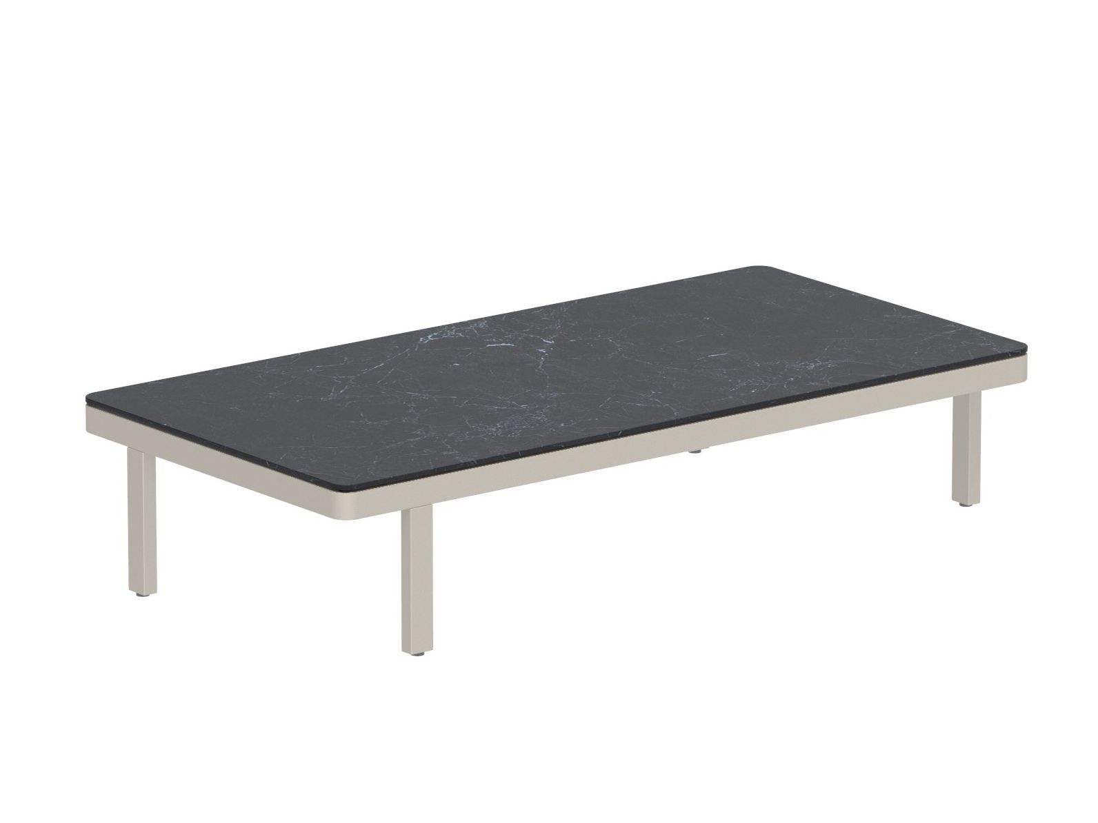 Алюминиевый прямоугольный садовый столик с порошковым покрытием Royal Botania Alura Lounge ARCH-00054418 - Вид №7