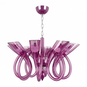 Люстра дизайнерская Neville розовая 892088 LIGHTSTAR ДИЗАЙНЕРСКИЕ, STELLA 056315 Розовый