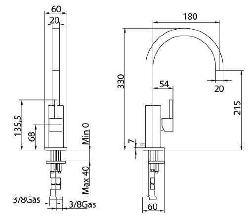 7502200000LW Смеситель Bandini Ice Cube Santreyd - Вид №1
