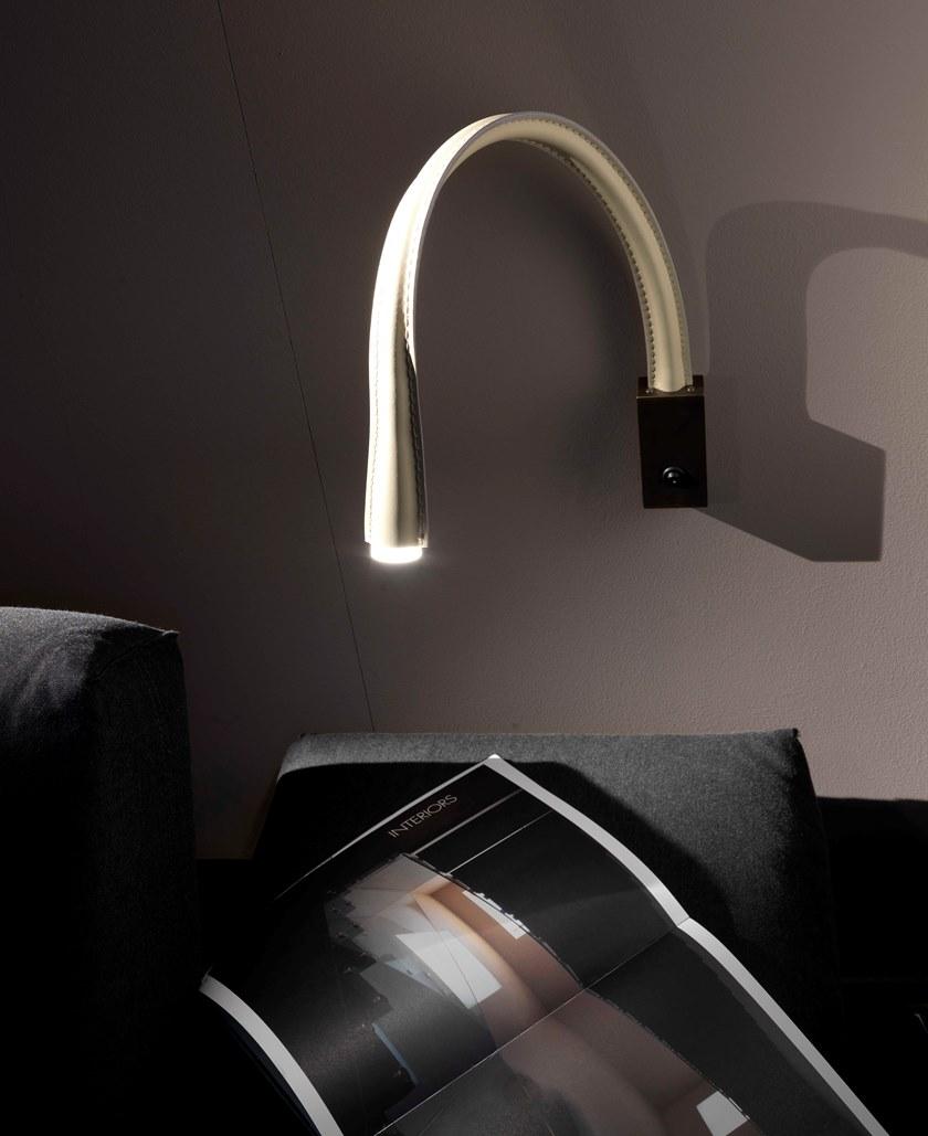 Contardi Светодиодная лампа для чтения из кожи Flexiled sun-id-1493247 - Вид №4