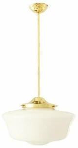 Mullan Lighting Подвесной светильник ручной работы с прямым светом Schoolhouse Mlp377