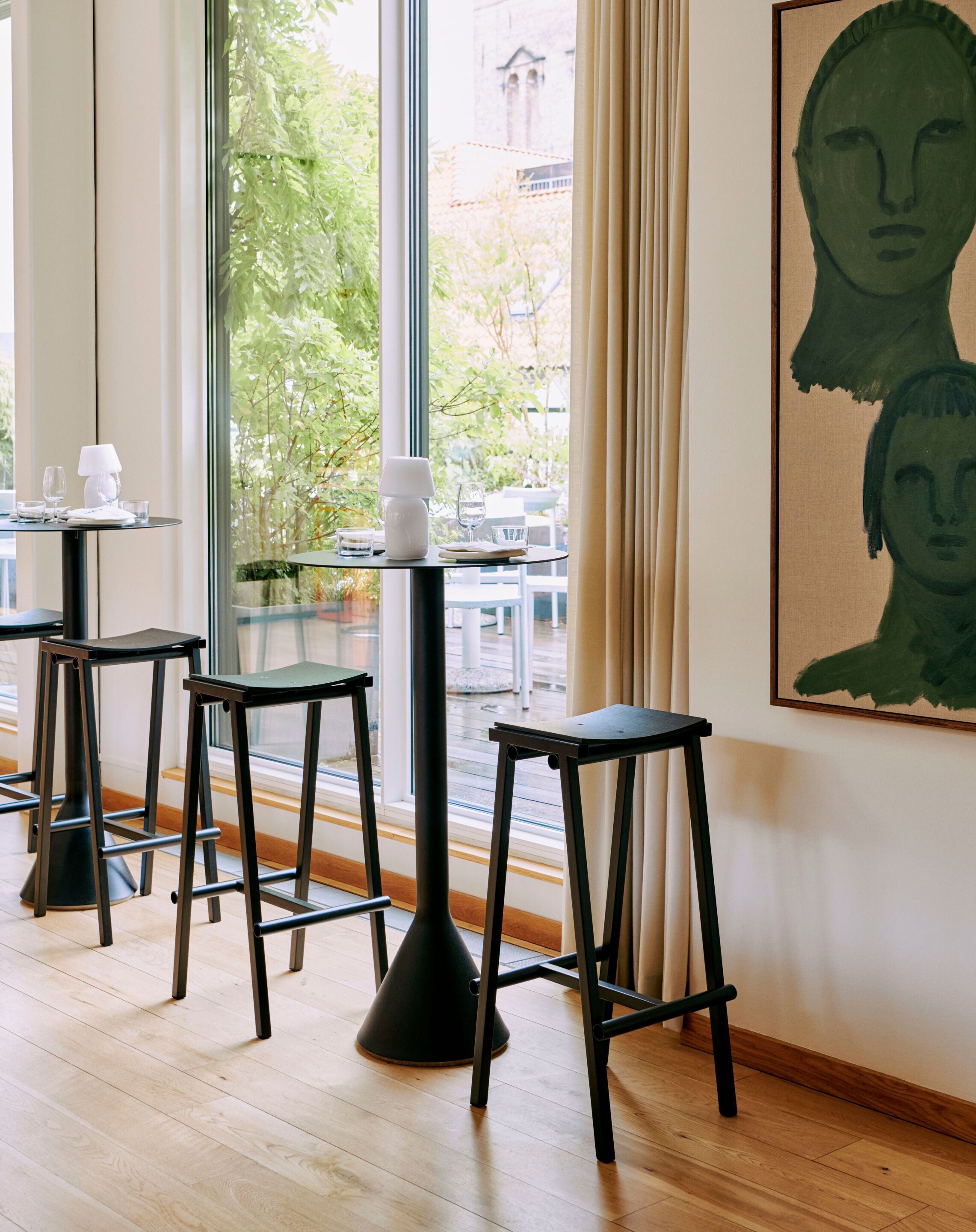 Барный стул с подставкой для ног Hay TABURETE 8 ARCH-00029317 - Вид №14