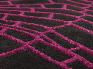 Ковер ручной работы из ткани