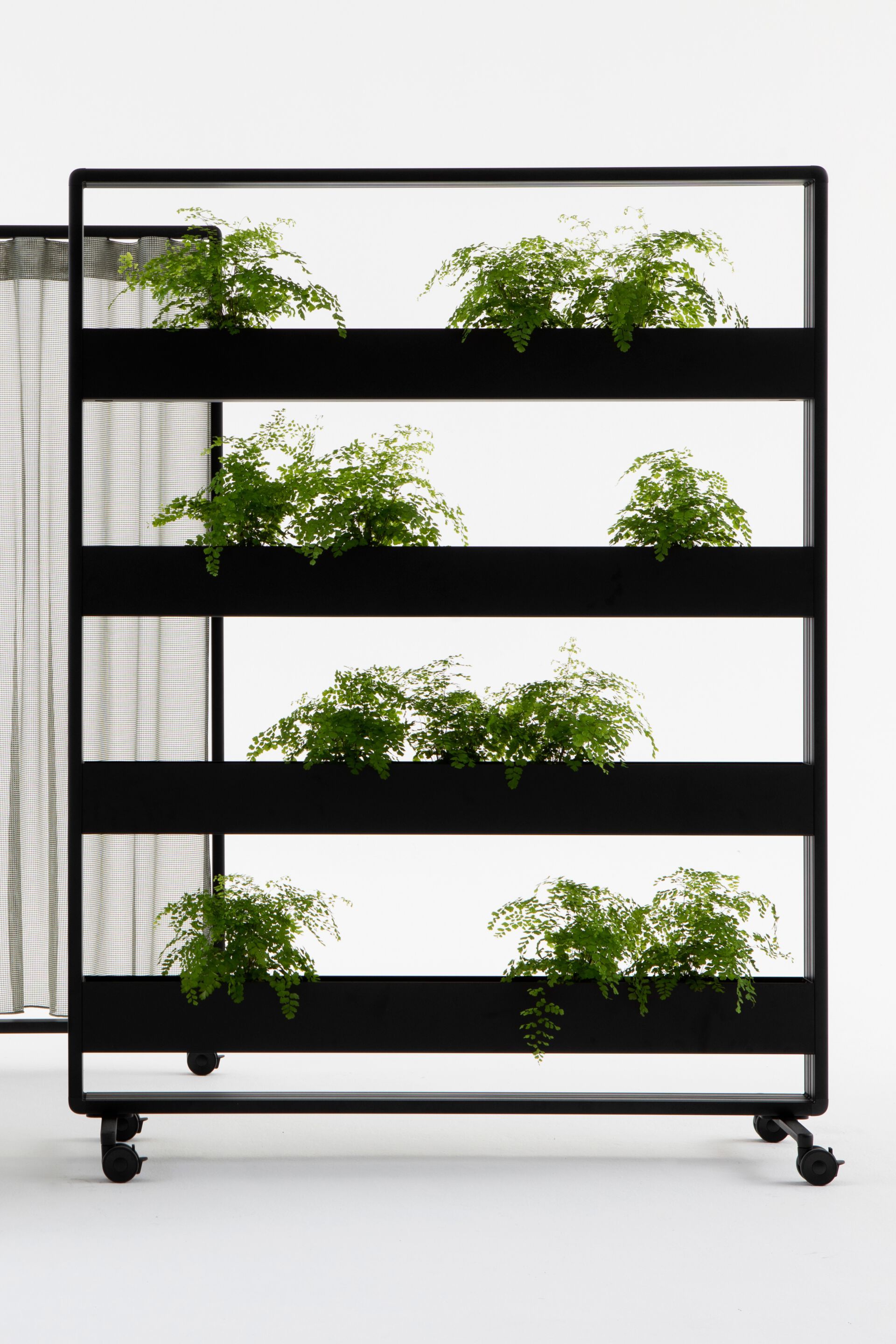 Мобильный звукопоглощающий офисный перегородка из ткани на колесах Cascando патио ARCH-00118831 - Вид №1