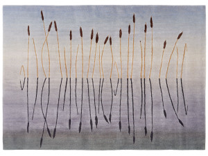 Прямоугольный ковер ручной работы из шерсти