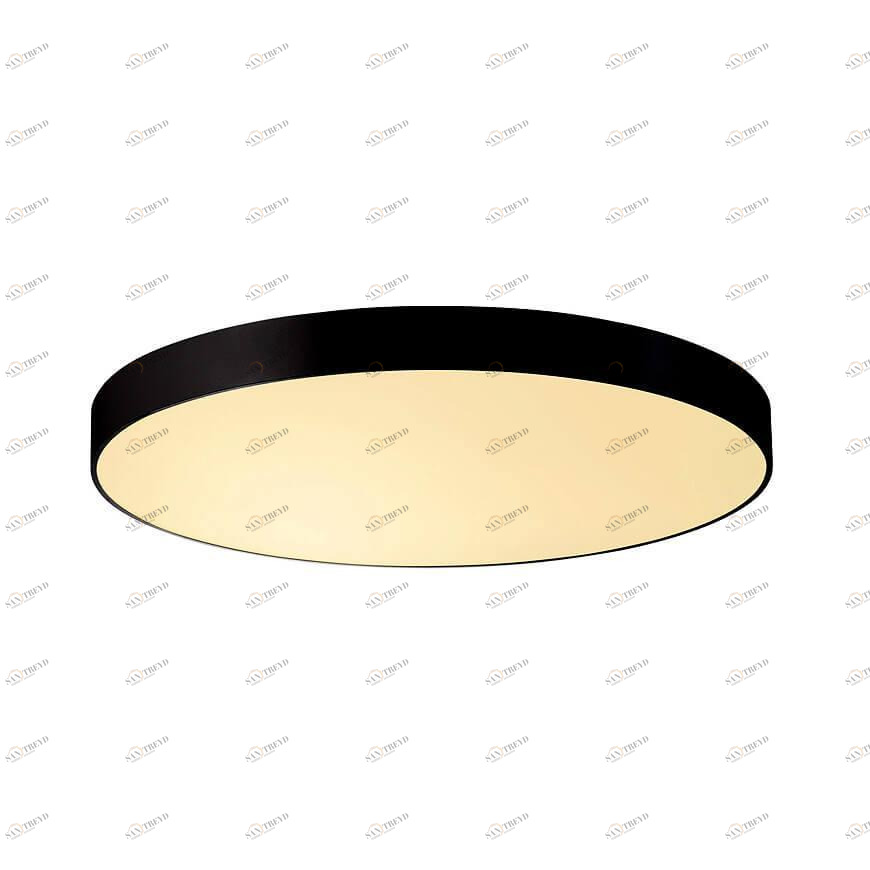 Потолочный светильник плоский черный SLV Medo 135170 SLV ДИЗАЙНЕРСКИЕ, MEDO BLACK 00-3890382 Черный 