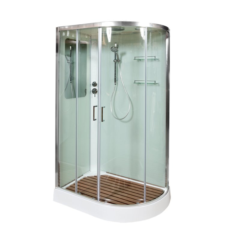 L 809 с гм. и эл. BLACK Душевая кабина DETO Серия L А102 L стандартная - Вид №2