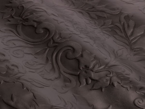 Кожа с рисунком