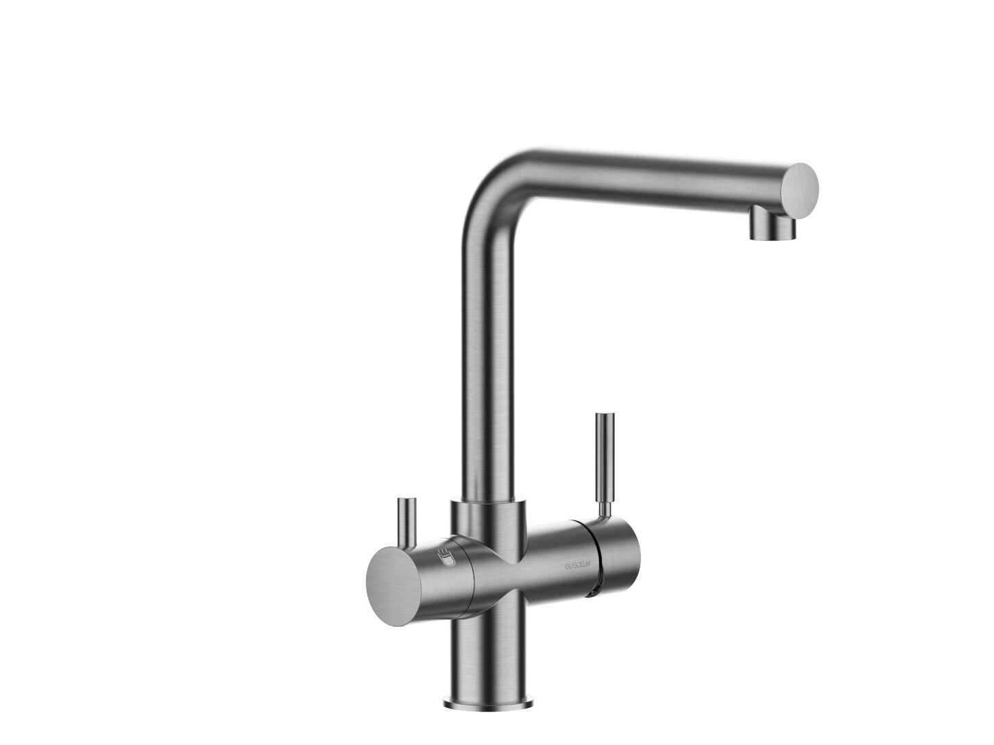 Однорычажный смеситель для кухни с поворотным изливом GUGLIELMI RUBINETTERIE чистый ARCH-00022530 - Вид №1