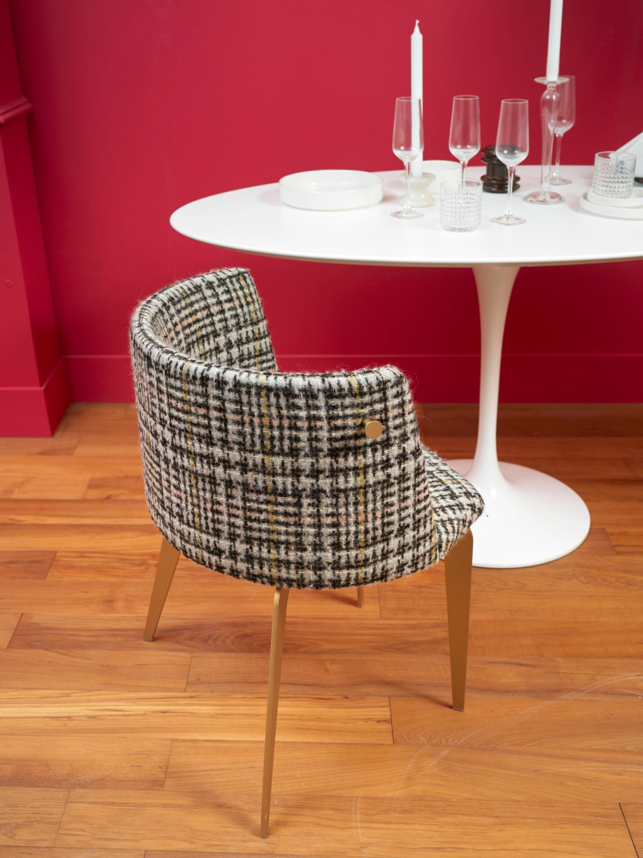 Мягкий стул из кожи или ткани SITIA Pergy ARCH-00138289 - Вид №5