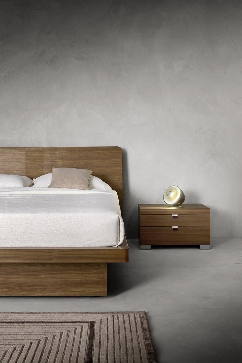 ZANETTE Двуспальная кровать из орехового дерева sun-id-1428419 - Вид №3