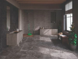 Provenza Настенная / напольная плитка из керамогранита с эффектом камня Unique bleu