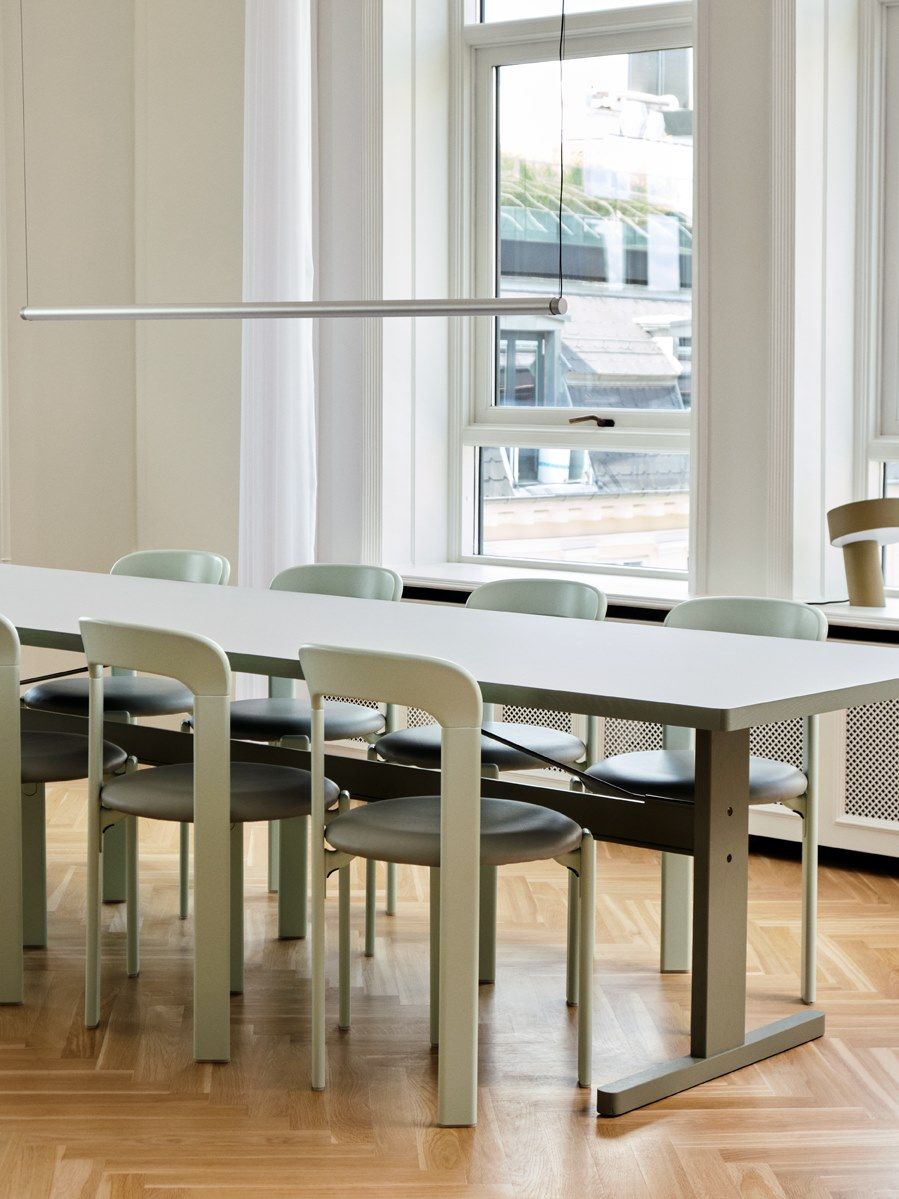 Прямоугольный ламинированный стол Hay подиумы ARCH-00077883 - Вид №2