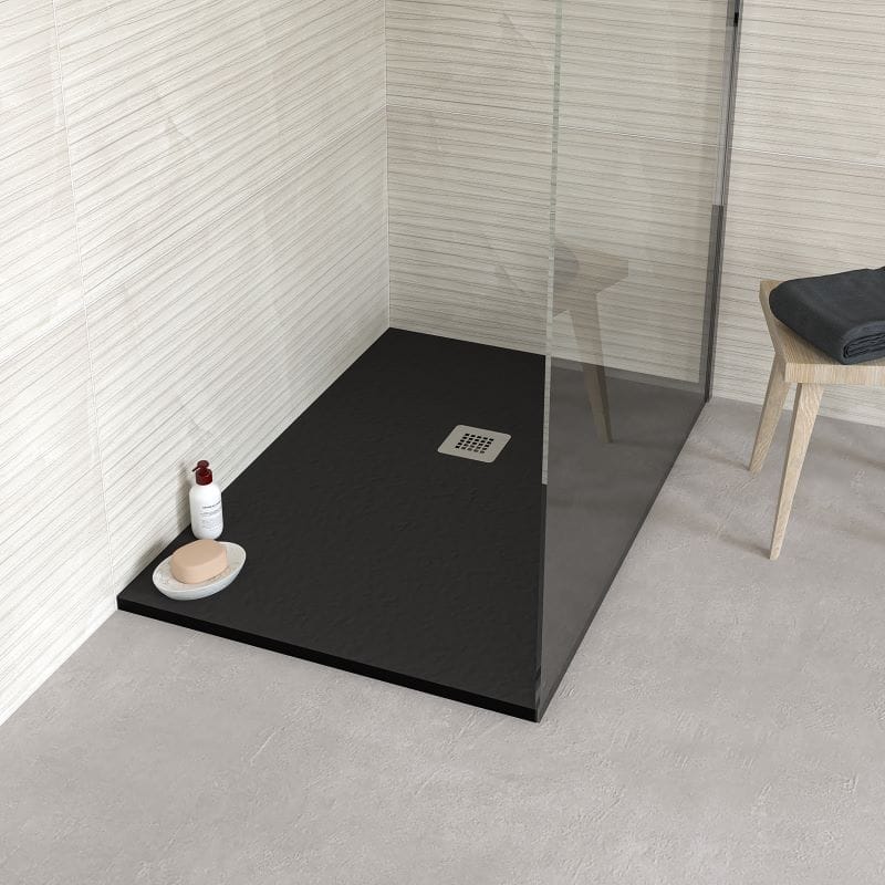 Нескользящий прямоугольный поддон для душа из композитного материала Ercos Stone ARCH-00120814 - Вид №4