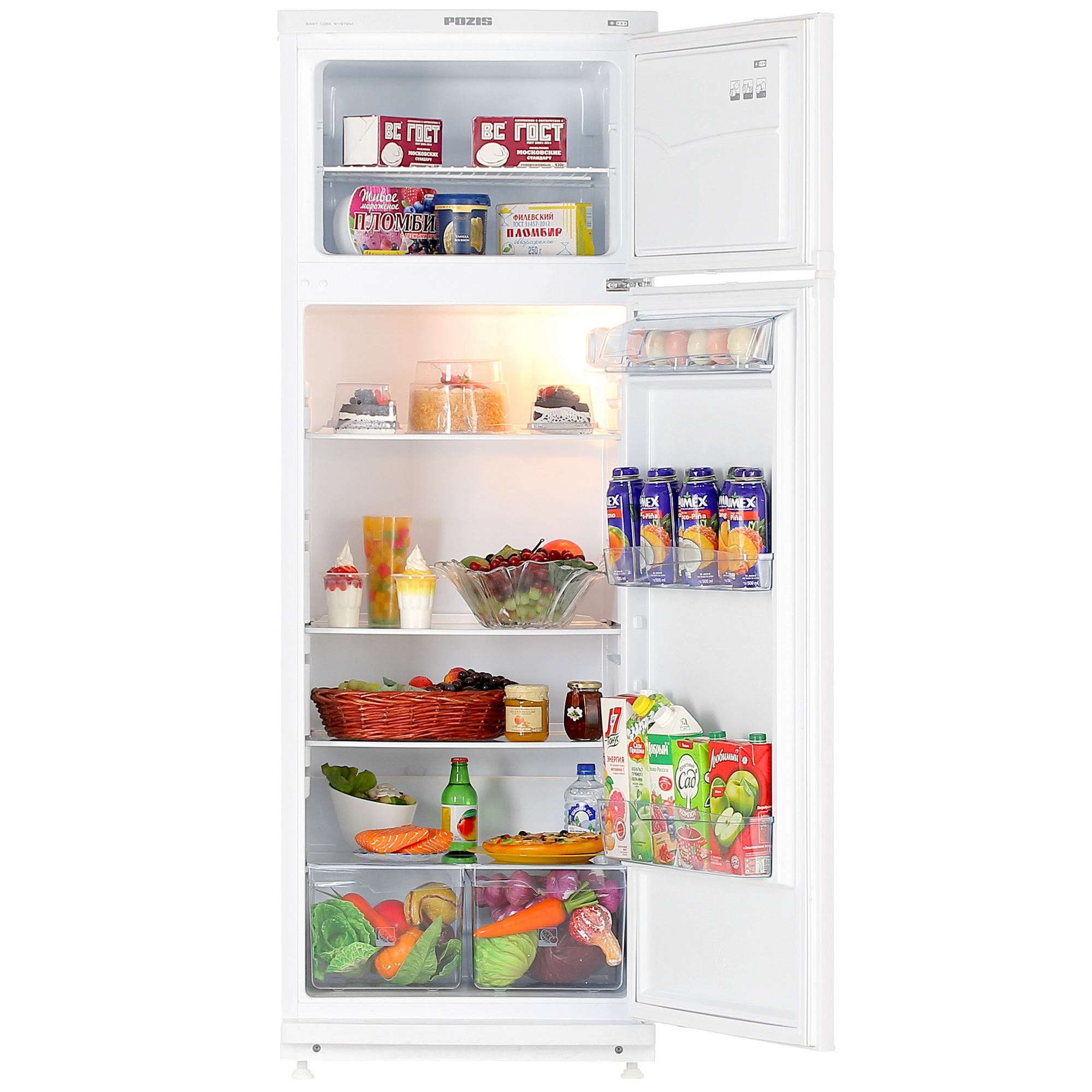 7976166 Холодильник с морозильником   Pozis Мир 244-1 белый STDN-0138591 - Вид №5