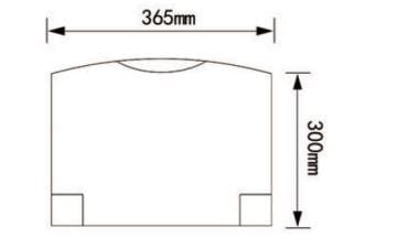 Полипропиленовое складное сиденье для душа Thermomat SPR-SC ARCH-00069587 - Вид №2