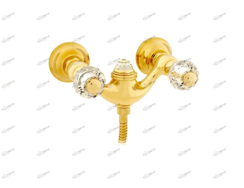 037119.S00.50 Смеситель для душа с кристаллами сваровски Яркий хром Mestre Pacifica