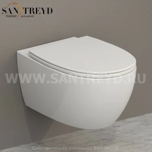 MDB02BI Подвесной унитаз настенный Белый Ceramica Globo 4ALL Италия