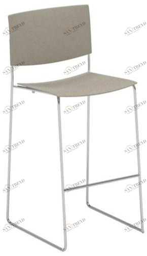 Andreu World Штабелируемый табурет на базе санок из технополимера с подставкой для ног Sit Bq1203-bq1204